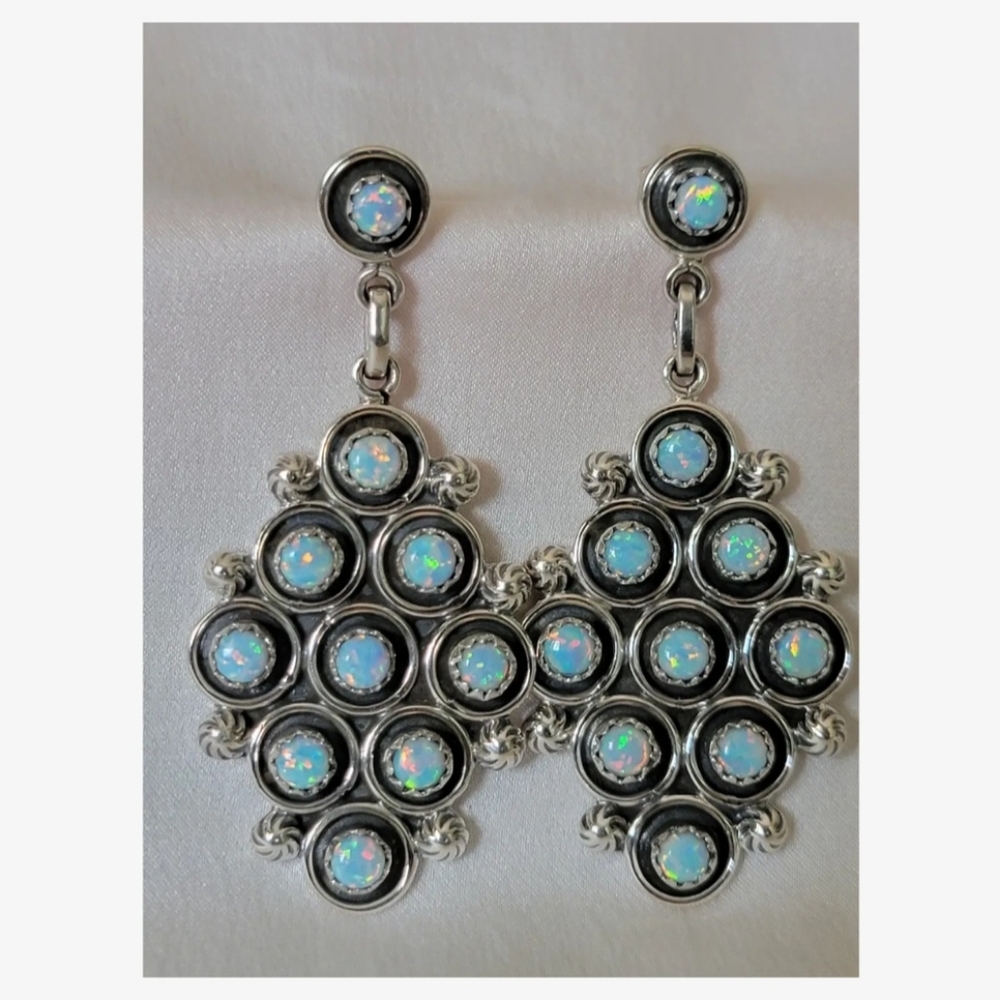 Opal Earrings